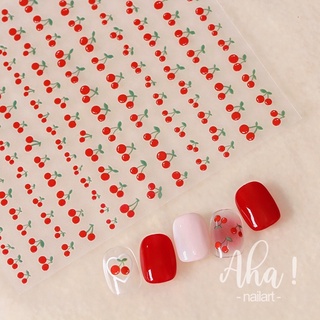 stick quả cam,quả cherry trang trí móng