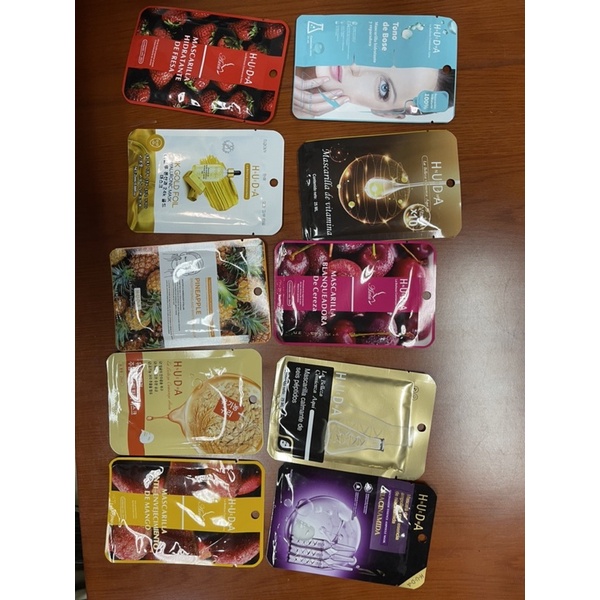 Mặt Nạ HUDA tinh chất trái dâu đỏ H.U.D.A Strawberry đỏ sáng da MASK Nội Địa Trung H.U.D.A trái cây