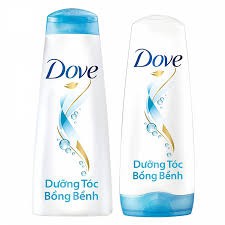 BỘ Dầu gội+ xả Dove dưỡng tóc bồng bềnh 340g