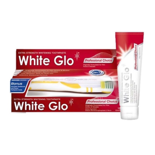 KEM ĐÁNH RĂNG TRỊ MẢNG BÁM Ố VÀNG WHITE GLO