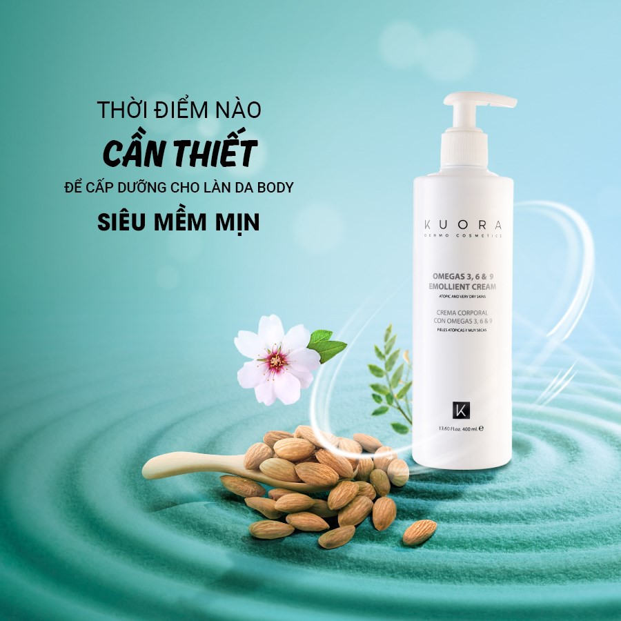 Kem Dưỡng Toàn Thân Omega 3,6 &9  💓 Cung Cấp Dưỡng Chất Thiết Yếu Giúp Da Bóng Khỏe và Mềm Mại - KUORA OMEGAS 3,6 &9 | BigBuy360 - bigbuy360.vn