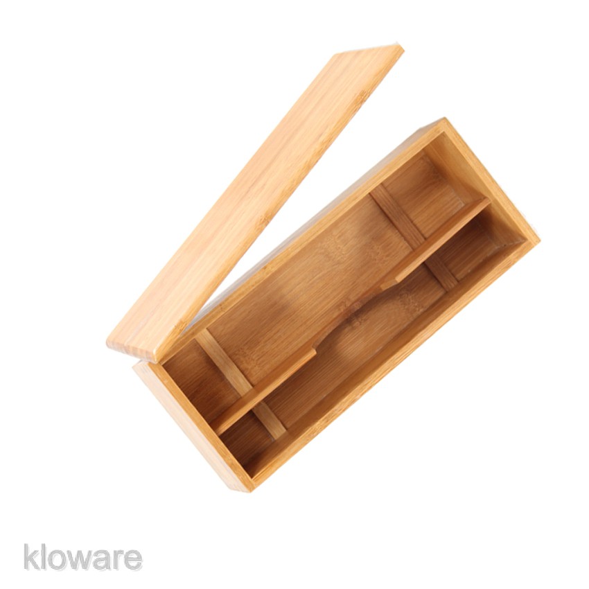 Hộp đựng muỗng đũa bằng tre