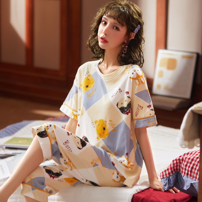 Đồ bộ thun lửng cotton tici hàng Quảng Châu