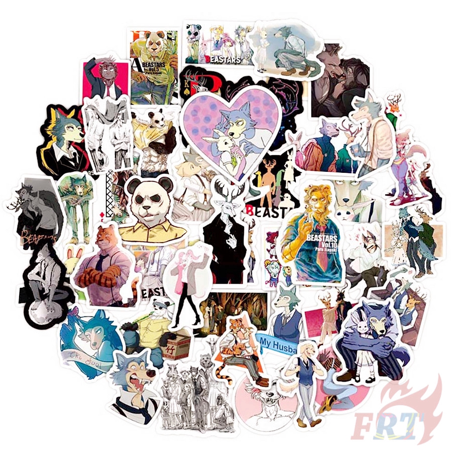 ❉ BEASTARS Series 01 - Anime Stickers ❉ 50Pcs/Set DIY Mixed Fashion Doodle Decals Stickers