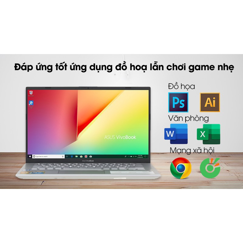 ndk13  Laptop Asus VivoBook A412FA i5 8265U/8GB/512GB/Win10 (EK343T) - tunglam | BigBuy360 - bigbuy360.vn
