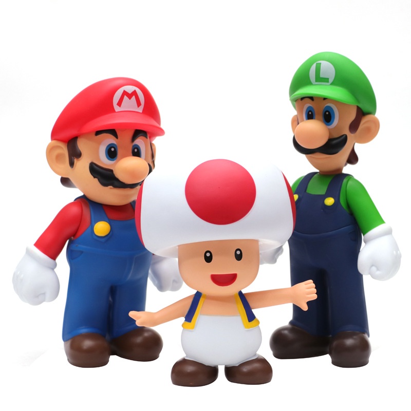 Mô hình nhân vật trong game Mario - 12 cm