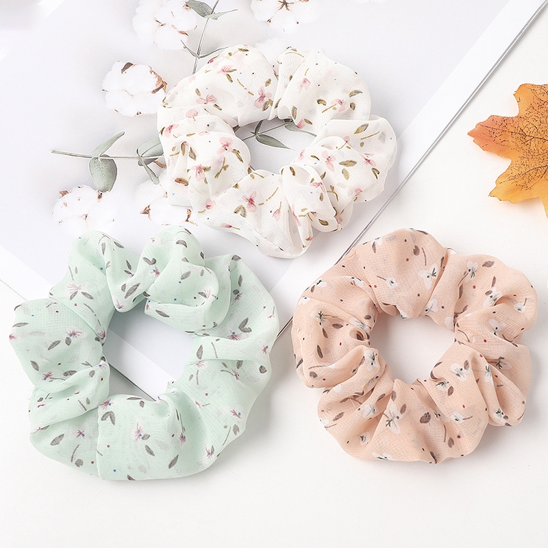 Dây buộc tóc chất liệu chiffon cho nữ dễ thương xinh xắn