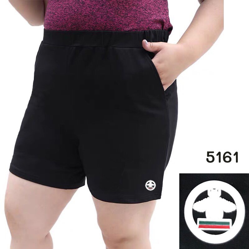 5161 Quần short BIG SIZE lưng thun ONG 2 Sọc - QS.42