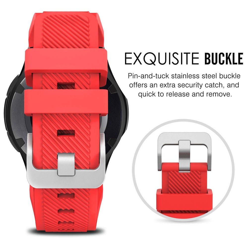 Dây Đeo Silicon 22mm Cho Đồng Hồ Thông Minh Huami Amazfit GTR 4 / 3 Pro / GTR 2 / Pace / GTR 47mm / GTR 2e / Stratos