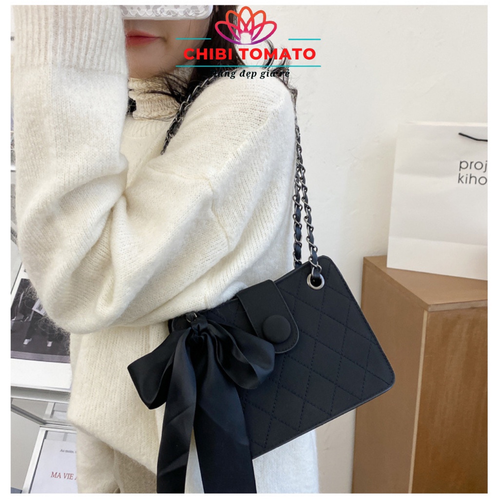 Túi xách nữ thời trang, túi đeo chéo đeo vai da lộn kiểu dáng Hàn Quốc thuận tiện đi chơi, đi sinh nhật TMT 31