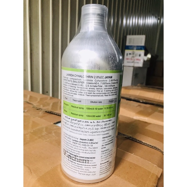 Thuốc diệt muỗi tận gốc Jayam 2,5ec 1000ml diệt muỗi kiến gián hiệu quả