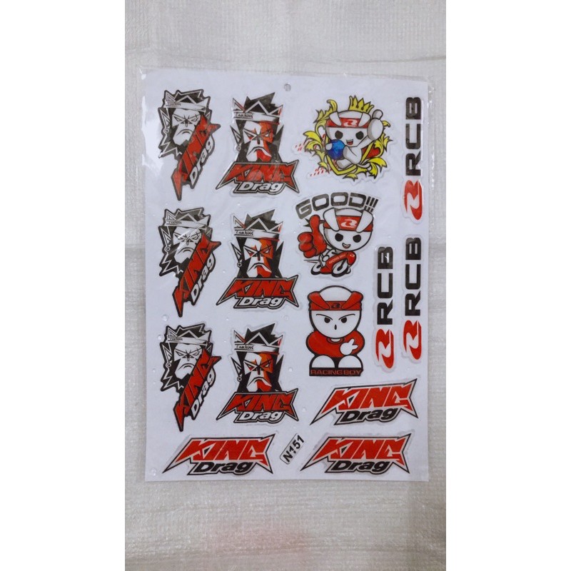 Tem Logo Rcb King Drag Dan Táº¥t Cáº£ Cac Loáº¡i Xe Chinh Hang 30 000Ä'