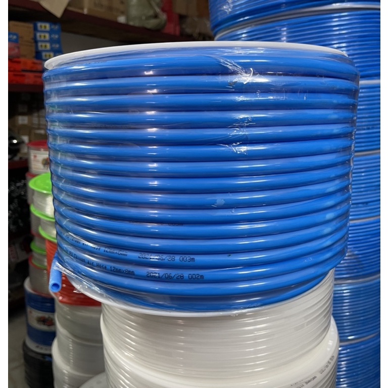 DÂY ỐNG KHÍ NÉN PU ,Các Phi 4mm,6mm,8mm,10mm và 12mm 100m/ cuộn