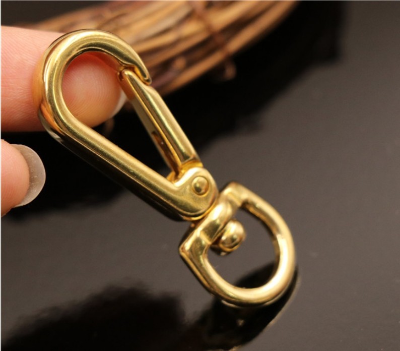 Móc chó càng cua đồng dạng mảnh 11mm , 20mm - phụ kiện làm đồ da túi ví thủ công