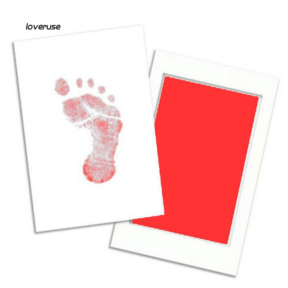 Mực in dấu tay chân không độc hại cho bé
