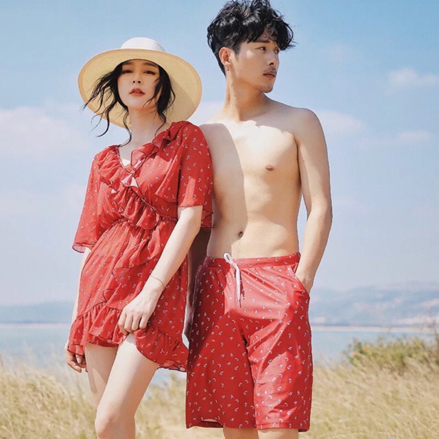 Set đồ bơi hình hoa nhí