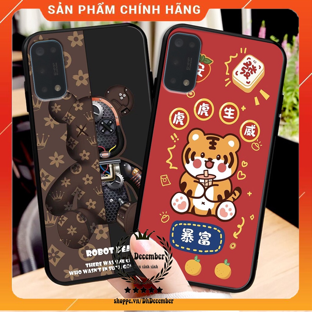Ốp lưng Realme 7 PRO in hình 3D lucky, gấu Brick xinh xắn - KHÔNG NÊN BỎ LỠ
