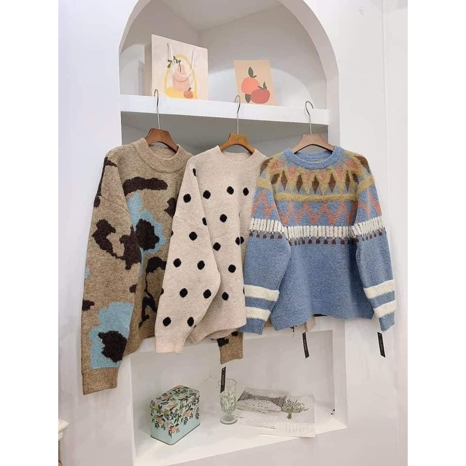 Combo 3 Áo Len Dày Dặn (hàng mới 100%) | BigBuy360 - bigbuy360.vn