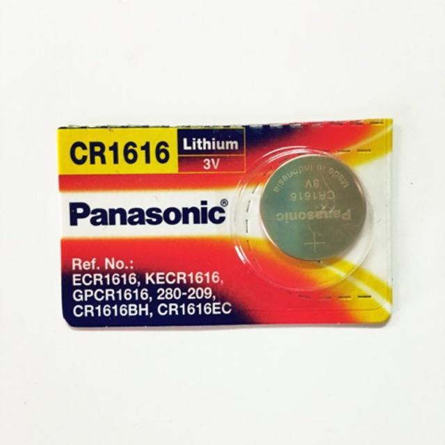 Pin Panasonic CR1616 3V Lithium vỉ 1 viên