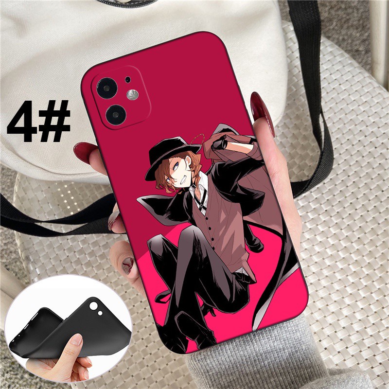 iPhone XR X Xs Max 7 8 6s 6 Plus 7+ 8+ 5 5s SE 2020 Soft Silicone Cover Phone Case Casing GR22 Bungou Stray Dogs Anime