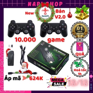 Game Stick 4k HDMI điện tử 4 nút máy chơi game cầm tay không dây