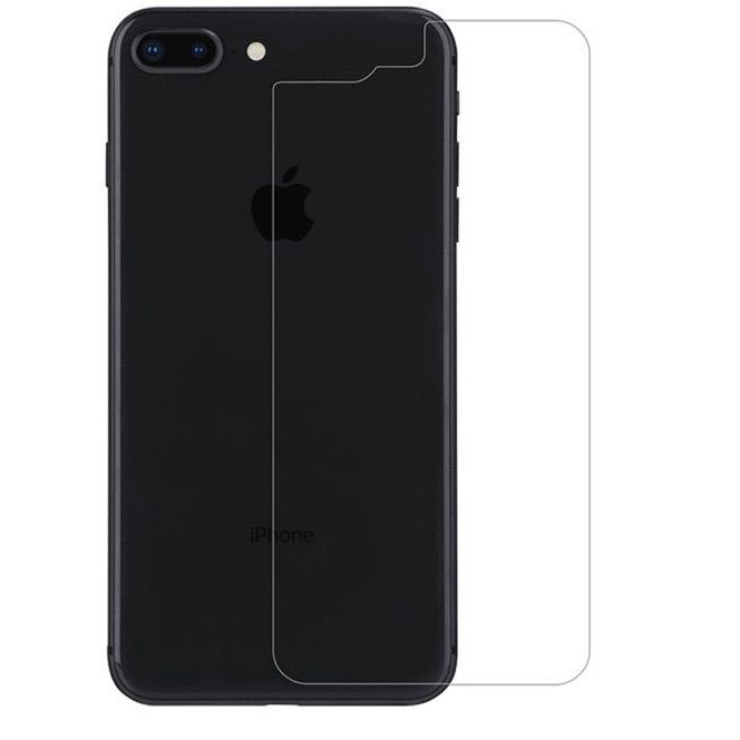 Kính cường lực 9H mặt sau Iphone 7 PLus / 8 PLus ( trong suốt)