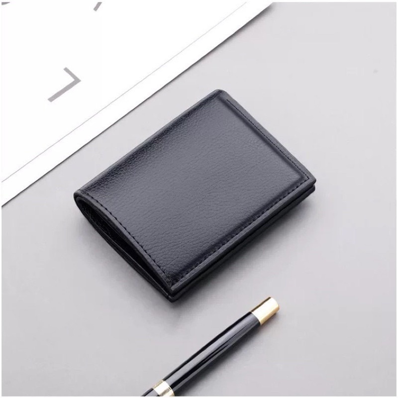 Ví nam cầm tay dáng đứng nhiều ngăn da PU tiện lợi