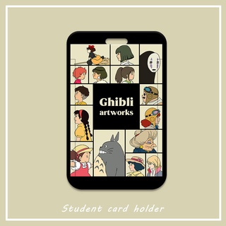 Ví Đựng Thẻ ID / Thẻ ID / Thẻ ID / Xe bus / Tàu Ngầm Hình totoro Spirited Away Có Dây Đeo Tiện Dụng Cho Học Sinh