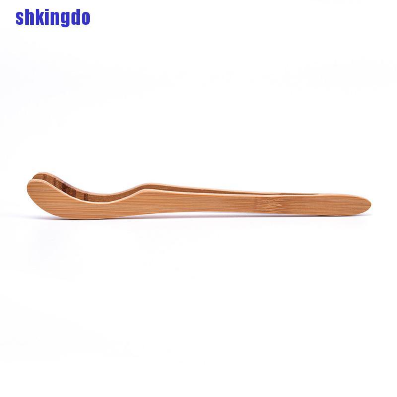 Kẹp gắp trà bằng gỗ tre tiện dụng