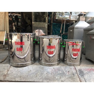 Thùng Gạo Inox