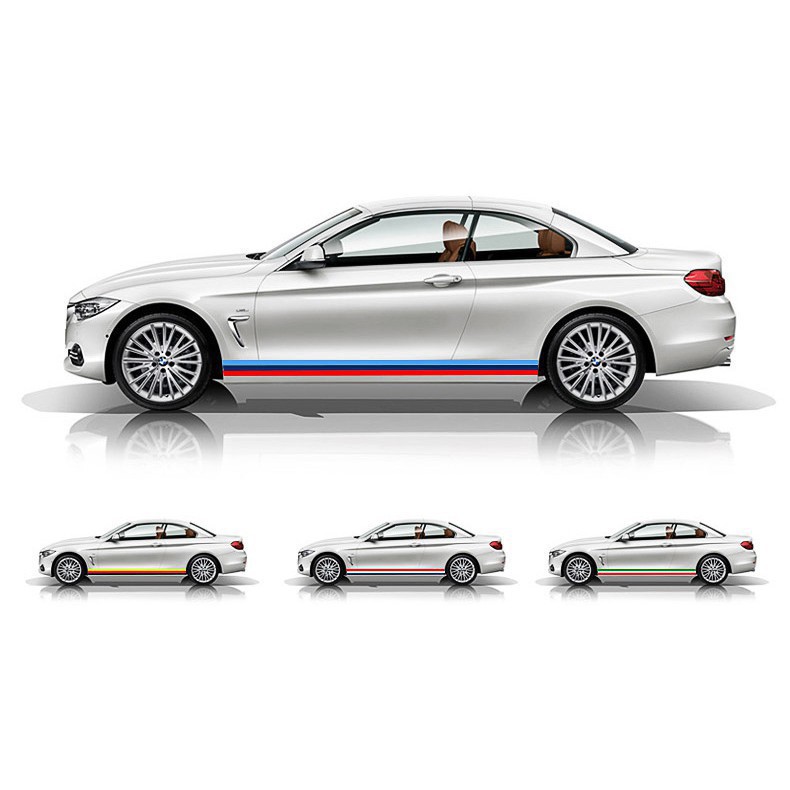 Đề can PVC dán xe hơi/ xe máy thể thao cá tính 1m