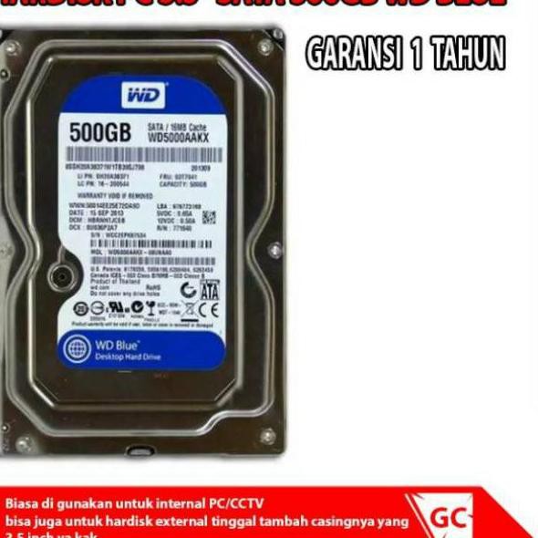 Ổ Cứng Màu Xanh Dương 500gb Wd Sata Pc | BigBuy360 - bigbuy360.vn