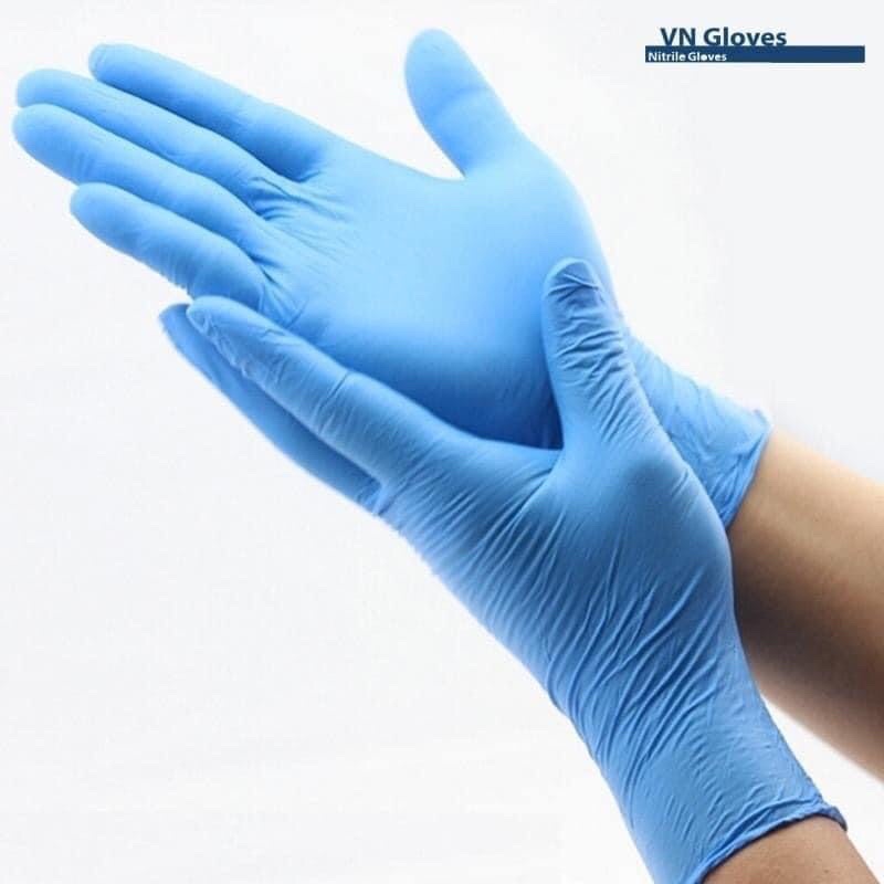 Găng tay cao su Nitrile (5 đôi/gói)
