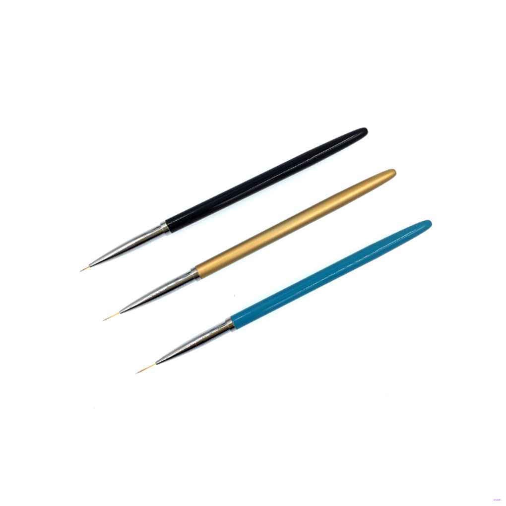 (Hàng Mới Về) Set 3 Cọ Vẽ Trang Trí Móng Tay Nghệ Thuật