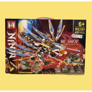 Lắp Ráp MG183 Rồng Zane Ninjago 511pcs