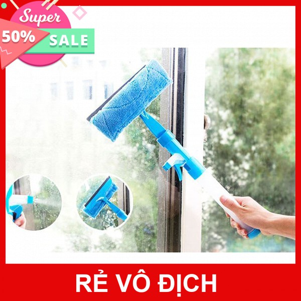 [Hot]-Dụng cụ xịt nước rửa kính đa năng 2 trong 1