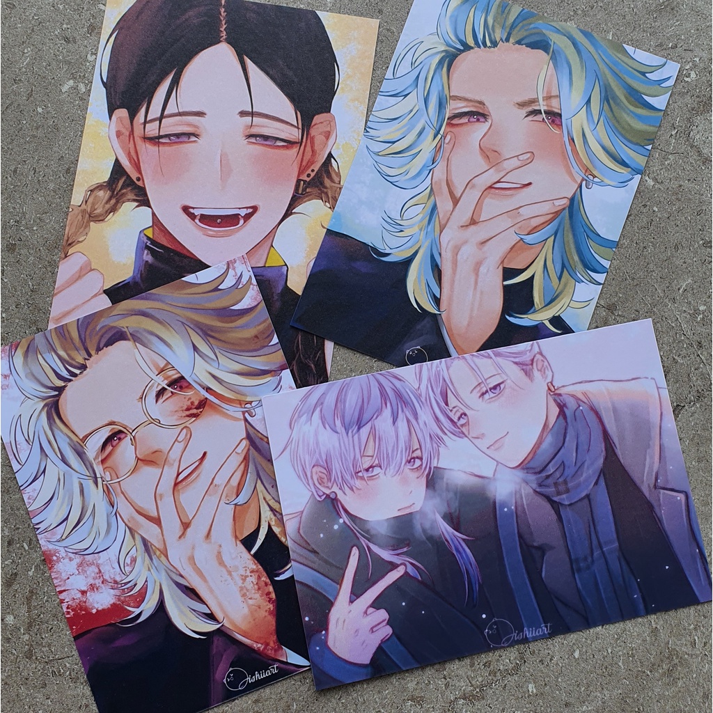 Bản Vẽ Phác Thảo Tokyo Revengers Artprint (Rindou Ran Haitani)