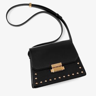 Có ảnh thực tế - M350-1117 Túi xách Pedro - đinh đen cá tinh - Women's three-dimensional shoulder bag