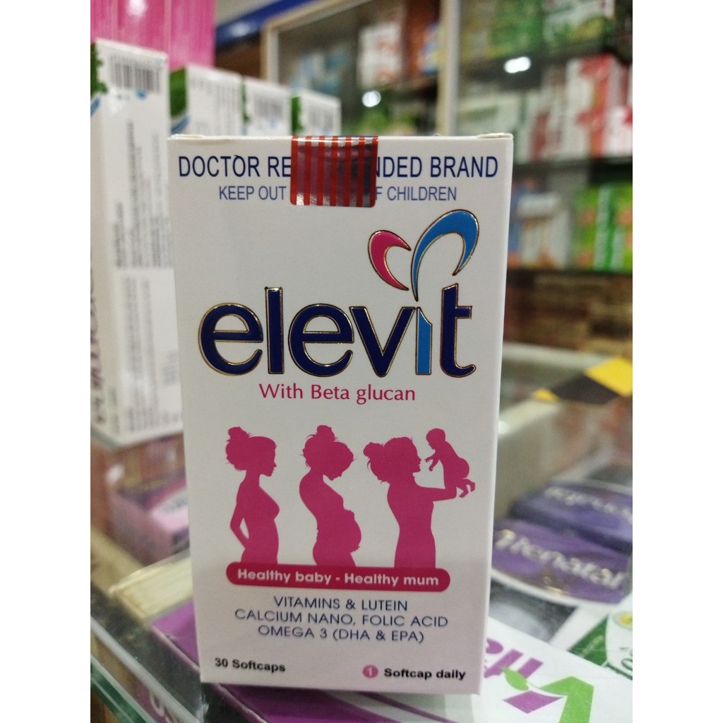 Viên uống bổ bà bầu ELEVIT - Nuôi dưỡng thiên thần ngay từ trong bụng mẹ -vitamin tổng hợp cho bà bầu