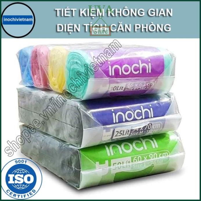 Túi Đựng Rác Inochi Tự Hủy Sinh Học Có Quai Tiện Dụng Dạng Cuộn