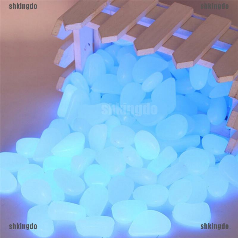 Túi 10 Viên Đá Phát Sáng Trong Tối Dùng Trang Trí Hồ Cá