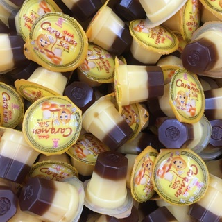 Thạch caramen 2 lớp