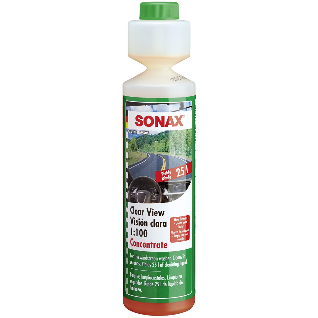 Nước rửa kính đậm đặc Sonax Clear View 1:100 Concentrate