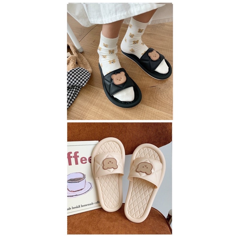 dép gấu quai ngan