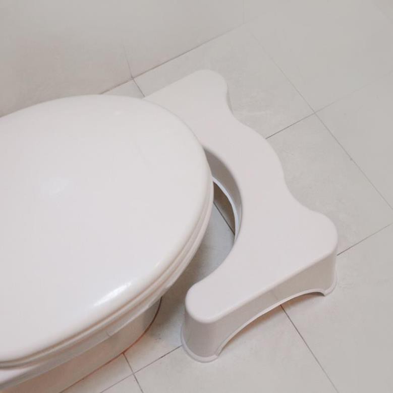 FREESHIP TỪ 50K Ghế kê chân toilet chống táo bón | Ghế hỗ trợ đi vệ sinh - Đồ Gia Dụng Tiện Ích