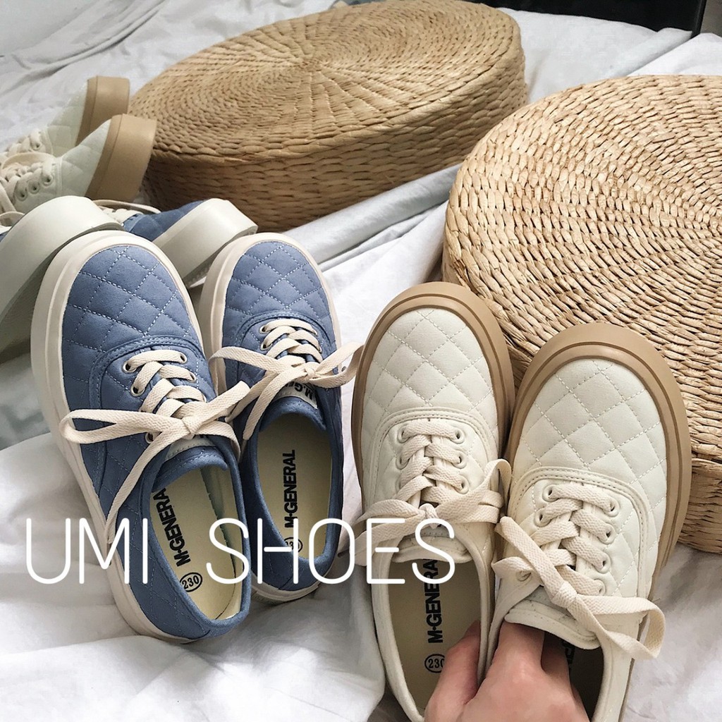 Giày thể thao nữ Ulzzang CAMEL đế bằng bánh mì basic độn đế vải canvas bata mới hot phong cách hàn quốc đẹp cá tính