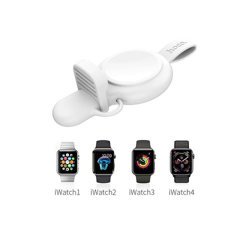 Dây Sạc Không Dây Hoco CW19 Đa Năng cho Apple Watch 1 2 3 4 USB Cảm Ứng Từ Sạc An Toàn Chống nhiễu