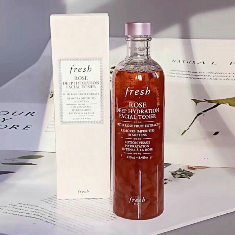 [GIÁ TỐT] TONER FRESH ROSE DEEP HYDRATION FACIAL CHÍNH HÃNG