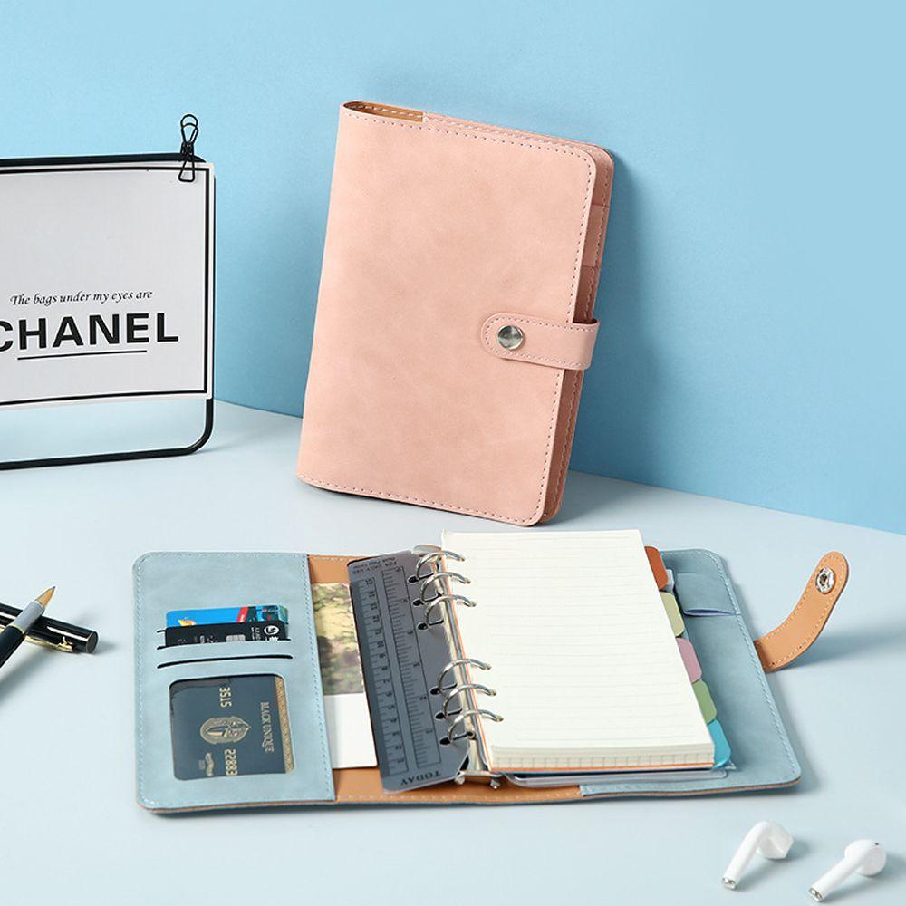 Jarred Sổ Tay Bìa Da PU Có Khóa Kéo Dùng Lên Kế Hoạch Tiện Lợi Dành Cho Văn Phòng Trường Học Văn Phòng