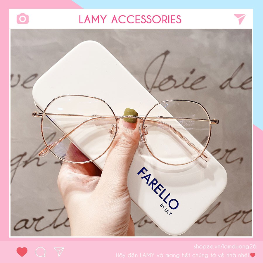 Gọng Cận Nobita Viền Kim Loại Mảnh 2895 - Gọng Kính Cận Dáng Tròn | BigBuy360 - bigbuy360.vn